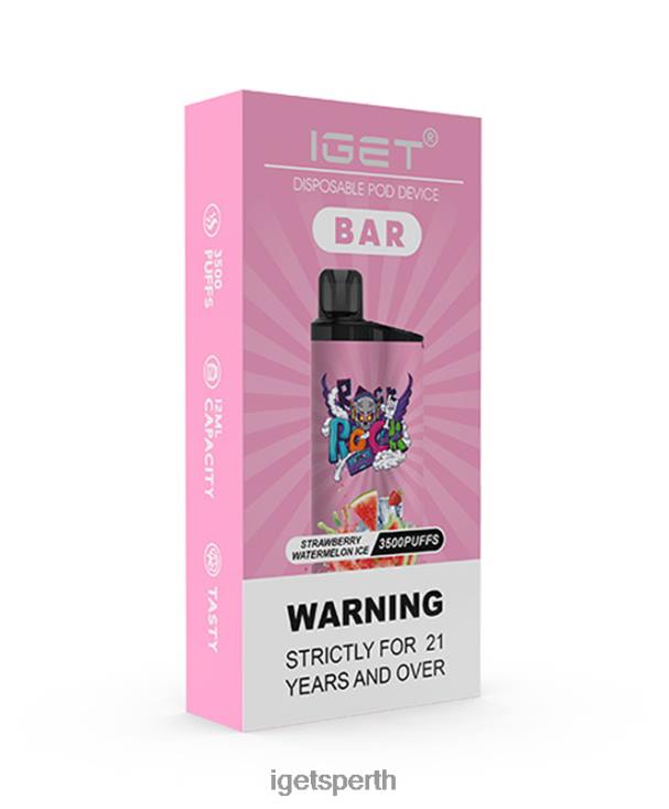 IGET Bar 40Z8176 Strawberry Watermelon Ice