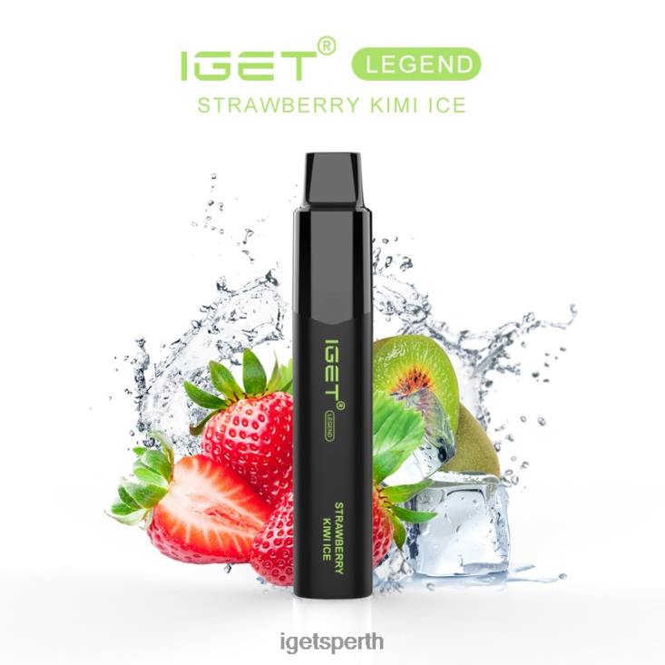 IGET LEGEND - 4000 PUFFS 40Z8609 Strawberry Kiwi Ice