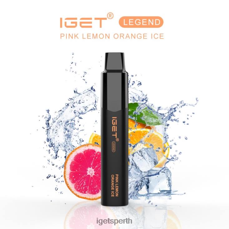 IGET LEGEND - 4000 PUFFS 40Z8629 Pink Lemon Orange Ice