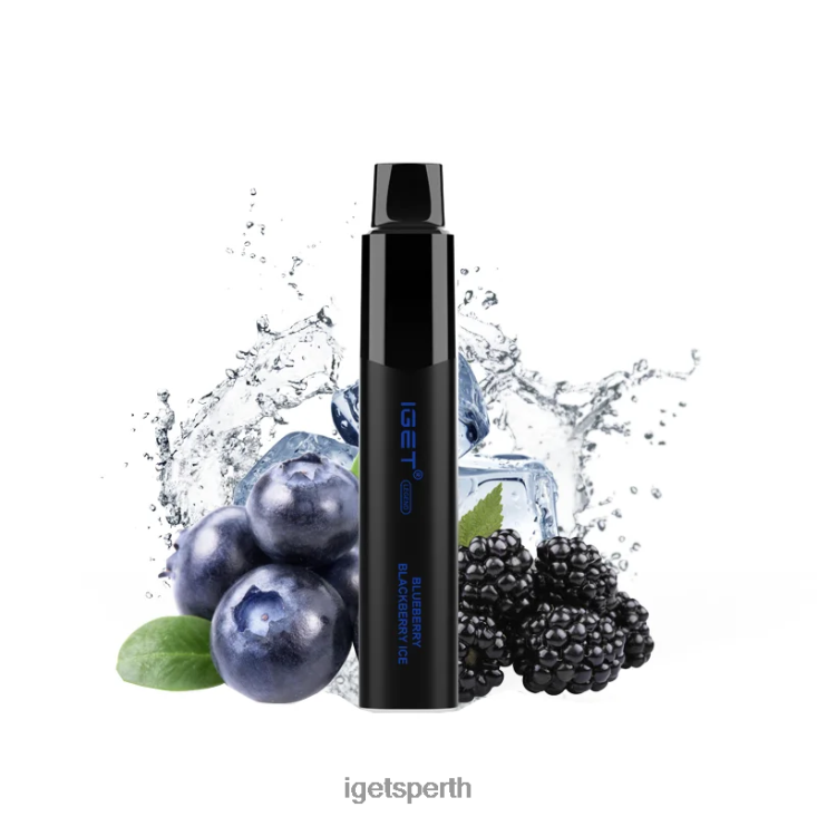IGET Legend 4000 Puffs 40Z8325 Blueberry Blackberry Ice