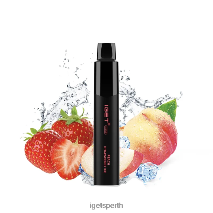 IGET Legend 4000 Puffs 40Z8330 Peach Strawberry Ice