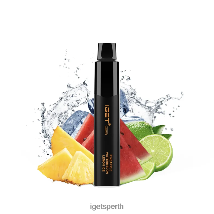 IGET Legend 4000 Puffs 40Z8333 Pineapple Watermelon Lemon Ice