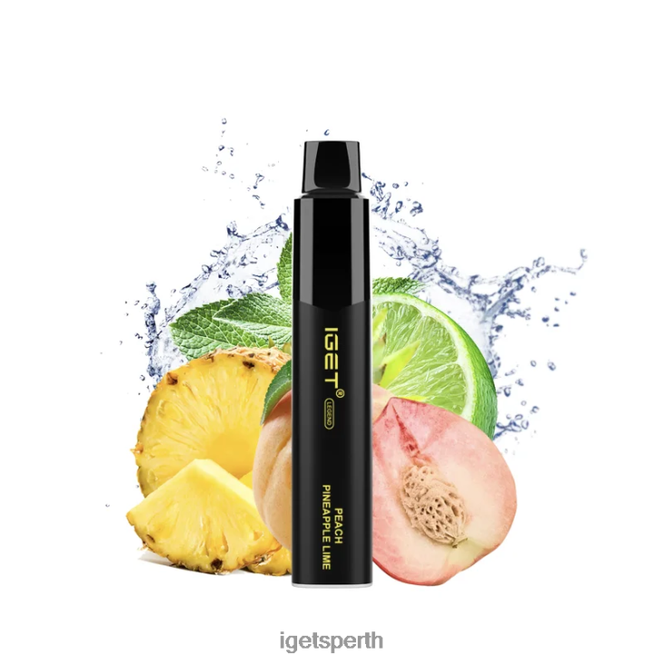 IGET Legend 4000 Puffs 40Z8338 Peach Pineapple Lime