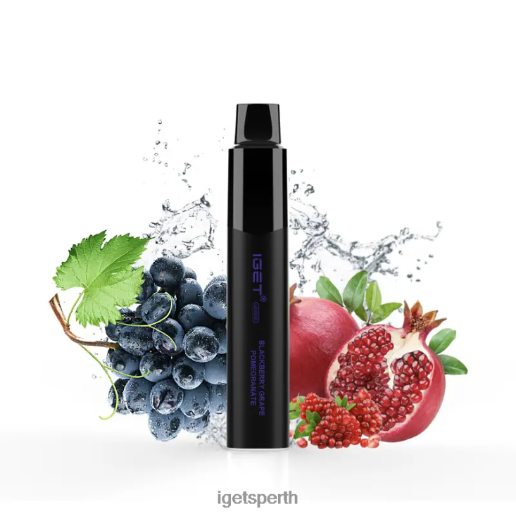 IGET Legend 4000 Puffs 40Z8341 Blackberry Grape Pomegranate