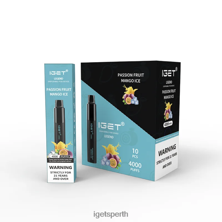 IGET Legend 4000 Puffs 40Z8342 Passion Fruit Mango Ice