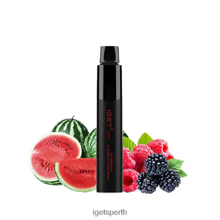 IGET Legend 4000 Puffs 40Z8344 Watermelon Blackberry Raspberry