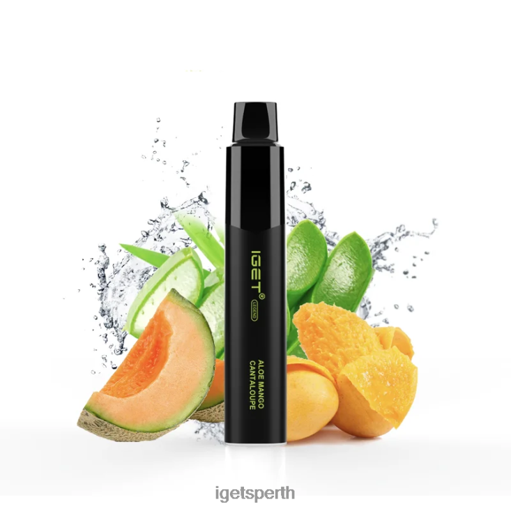 IGET Legend 4000 Puffs 40Z8346 Aloe Mango Cantaloupe