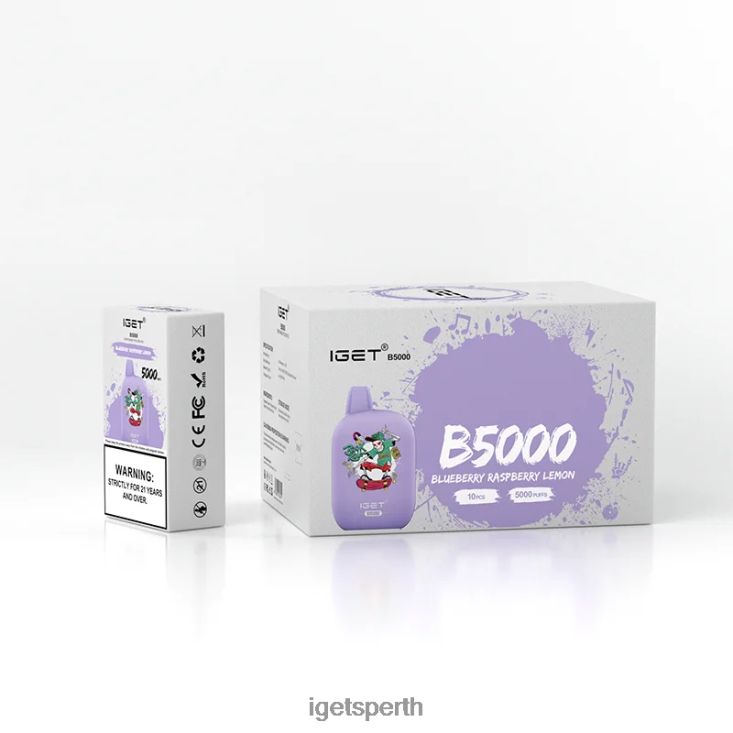 IGET B5000 40Z8308 Blueberry Raspberry Lemon