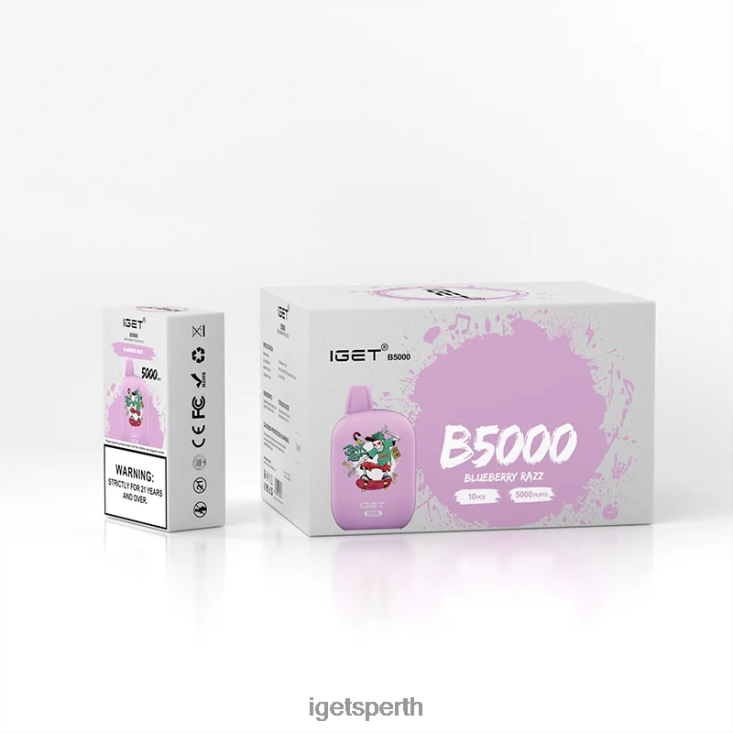 IGET B5000 40Z8310 Blueberry Razz