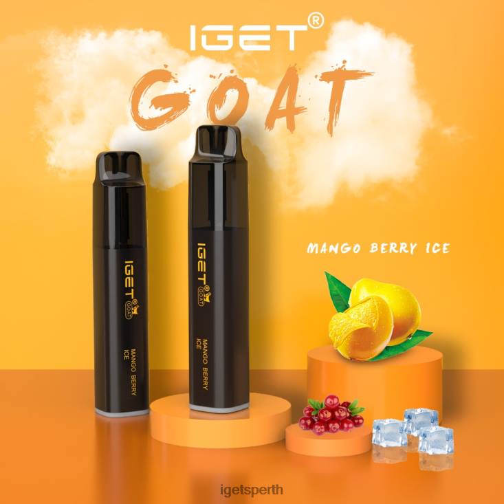 IGET GOAT - 5000 PUFFS 40Z8559 Mango Berry Ice