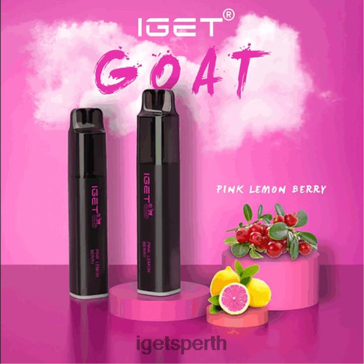 IGET GOAT - 5000 PUFFS 40Z8566 Pink Lemon Berry