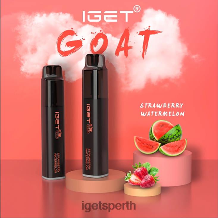 IGET GOAT - 5000 PUFFS 40Z8607 Strawberry Watermelon