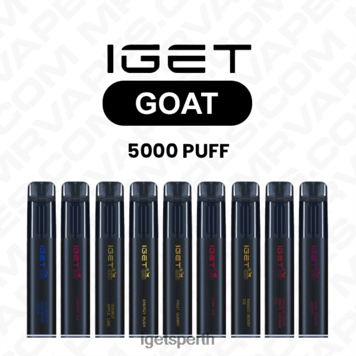 IGET GOAT DISPOSABLE VAPE WHOLESALE (5000 PUFFS) 40Z8626
