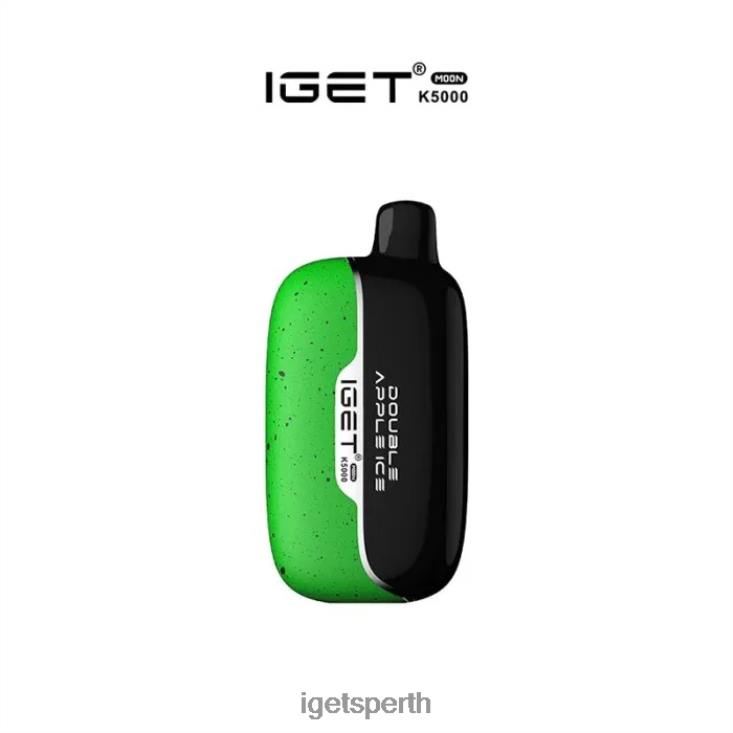 IGET MOON - 5000 PUFFS 40Z8546 Double Apple Ice