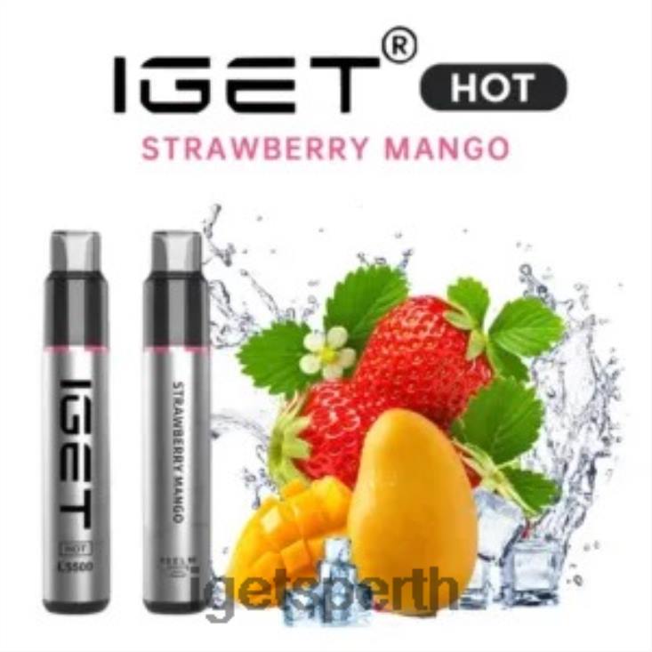 IGET HOT - 5500 PUFFS 40Z8556 Strawberry Mango