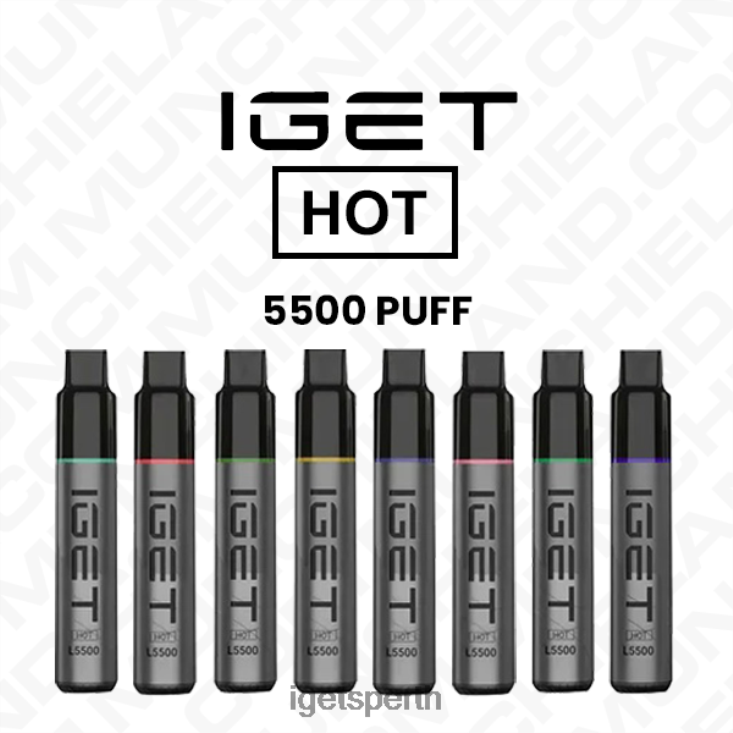 IGET HOT DISPOSABLE VAPE WHOLESALE (5500 PUFFS) 40Z8612