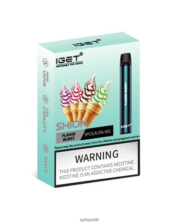 3 x IGET Shion 40Z813 Flavor Burst