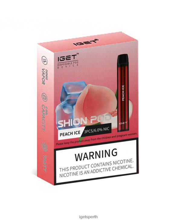 3 x IGET Shion 40Z823 Peach Ice