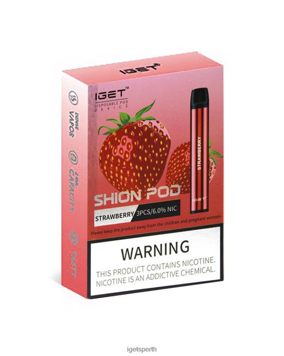 3 x IGET Shion 40Z827 Strawberry