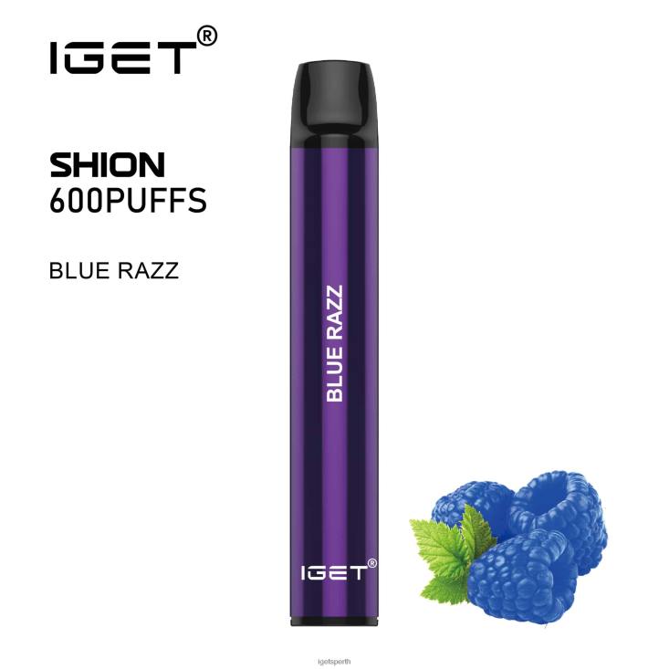 3 x IGET Shion 40Z85 Blue Razz
