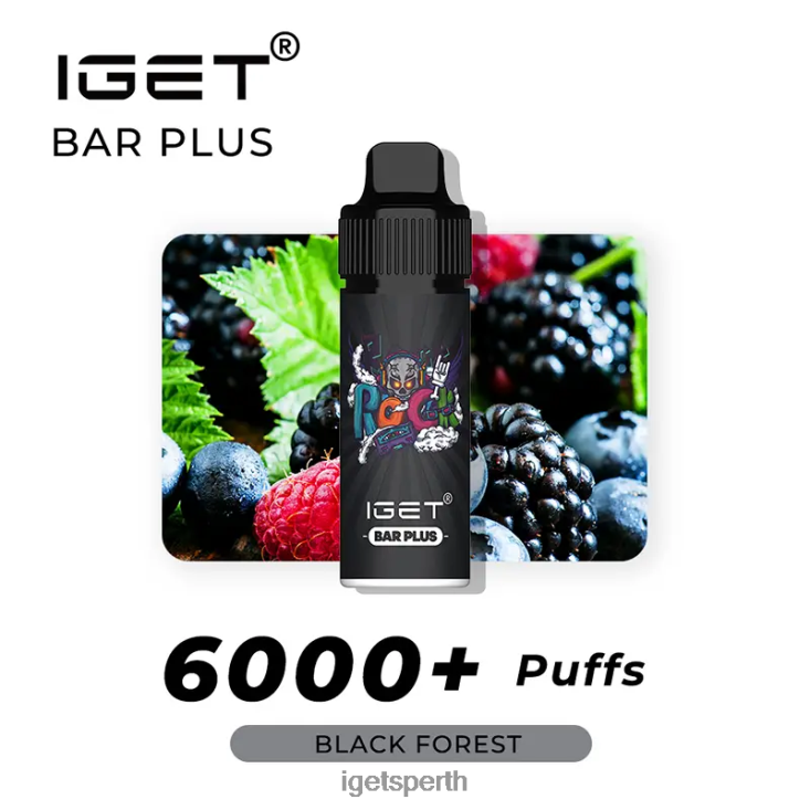 IGET BAR PLUS - 6000 PUFFS 40Z8563 Black Forest